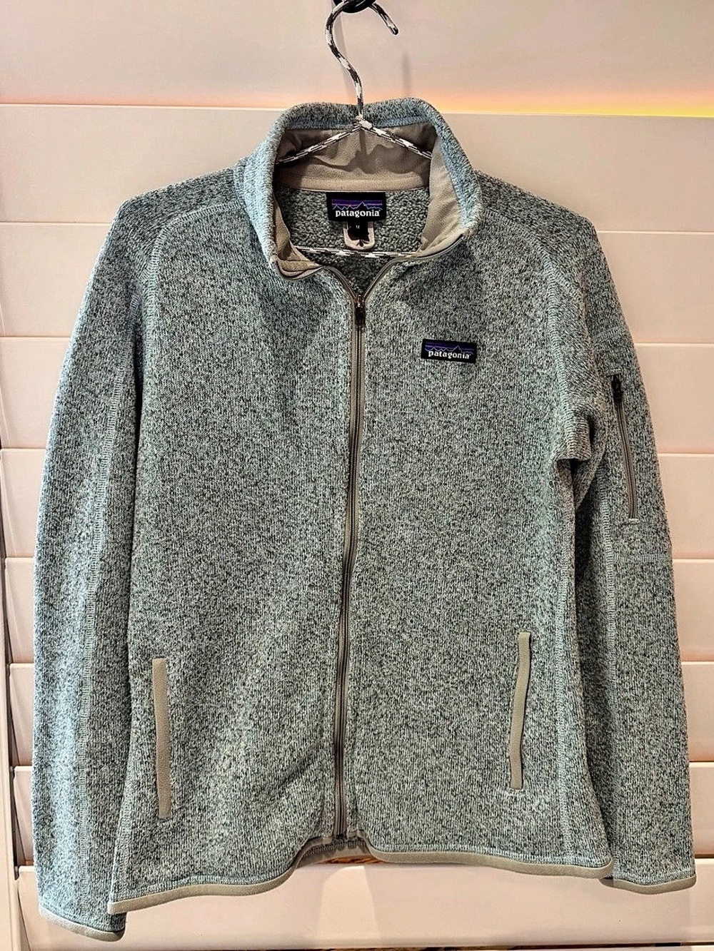 Patagonia Women's Better Sweater Full-Zip Jacket, baby blue